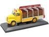 Cochesdemetal.es 1962 Camión Ebro B-45 [LE-6479] "Coca-Cola" Amarillo/Rojo 1:43 Editorial Salvat PUB003