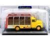 Cochesdemetal.es 1962 Camión Ebro B-45 [LE-6479] "Coca-Cola" Amarillo/Rojo 1:43 Editorial Salvat PUB003