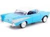 Cochesdemetal.es 1957 Chevrolet Bel Air Azul/Blanco 1:24 Motor Max 73228