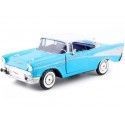 Cochesdemetal.es 1957 Chevrolet Bel Air Azul/Blanco 1:24 Motor Max 73228