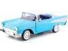 Cochesdemetal.es 1957 Chevrolet Bel Air Azul/Blanco 1:24 Motor Max 73228