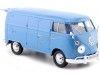 Cochesdemetal.es 1967 Volkswagen Type 2 (T1) Panel Van Azul 1:24 Motor Max 79342