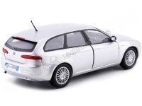 Cochesdemetal.es 2006 Alfa Romeo 159 SW Gris Metalizado 1:24 Motor Max 73372
