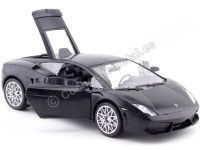 Cochesdemetal.es 2009 Lamborghini Gallardo LP560-4 Negro Satinado 1:24 Motor Max 73362