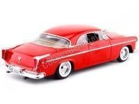 Cochesdemetal.es 1955 Chrysler C300 Rojo 1:24 Motor Max 73302
