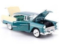 Cochesdemetal.es 1957 Chevrolet Bel Air Verde/Blanco 1:24 Motor Max 73229