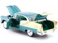 Cochesdemetal.es 1957 Chevrolet Bel Air Verde/Blanco 1:24 Motor Max 73229