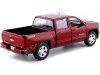 Cochesdemetal.es 2017 Chevrolet Silverado 1500 LT-Z71 Crew Cab Pickup Rojo 1:24 Motor Max 79348