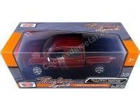 Cochesdemetal.es 2017 Chevrolet Silverado 1500 LT-Z71 Crew Cab Pickup Rojo 1:24 Motor Max 79348
