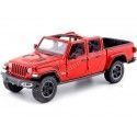 Cochesdemetal.es 2020 Jeep Gladiator Rubicon Techo Abierto Pickup Rojo 1:27 Motor Max 79370