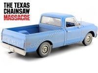 Cochesdemetal.es 1974 Chevrolet C-10 "La Matanza de Texas" Azul Efecto Sucio 1:18 Highway-61 18014