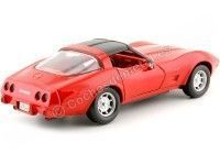 Cochesdemetal.es 1979 Chevrolet Corvette Rojo 1:24 Motor Max 73244