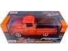 Cochesdemetal.es 1958 Chevrolet Apache Fleetline Pickup Naranja 1:24 Motor Max 79311