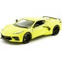 Cochesdemetal.es 2020 Chevrolet Corvette Stingray C8 Amarillo 1:24 Motor Max 79360