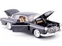 Cochesdemetal.es 1955 Chrysler C300 Negro 1:24 Motor Max 73302
