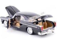Cochesdemetal.es 1955 Chrysler C300 Negro 1:24 Motor Max 73302