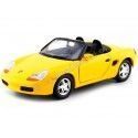 Cochesdemetal.es 1999 Porsche Boxster (986) Amarillo 1:24 Motor Max 73226