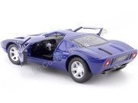 Cochesdemetal.es 2004 Ford GT Concept Azul 1:24 Motor Max 73297