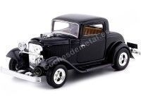 Cochesdemetal.es 1932 Ford Coupe Negro 1:24 Motor Max 73251