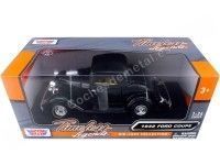 Cochesdemetal.es 1932 Ford Coupe Negro 1:24 Motor Max 73251