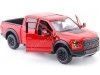 Cochesdemetal.es 2017 Ford F-150 Pickup Raptor Rojo 1:27 Motor Max 79344