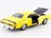 Cochesdemetal.es 1969 Dodge Coronet Super Bee Amarillo/Negro 1:24 Motor Max 73315