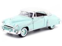 Cochesdemetal.es 1950 Chevrolet Bel Air Hard Top Verde/Beige 1:24 Motor Max 73268