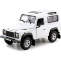 Cochesdemetal.es 2010 Land Rover Defender 90 TDI Blanco 1:24 Welly 22498