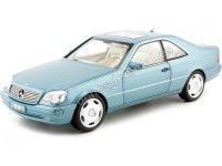 Cochesdemetal.es 1997 Mercedes-Benz CL600 Coupe (C140) Azul Metalizado 1:18 Norev HQ 183448