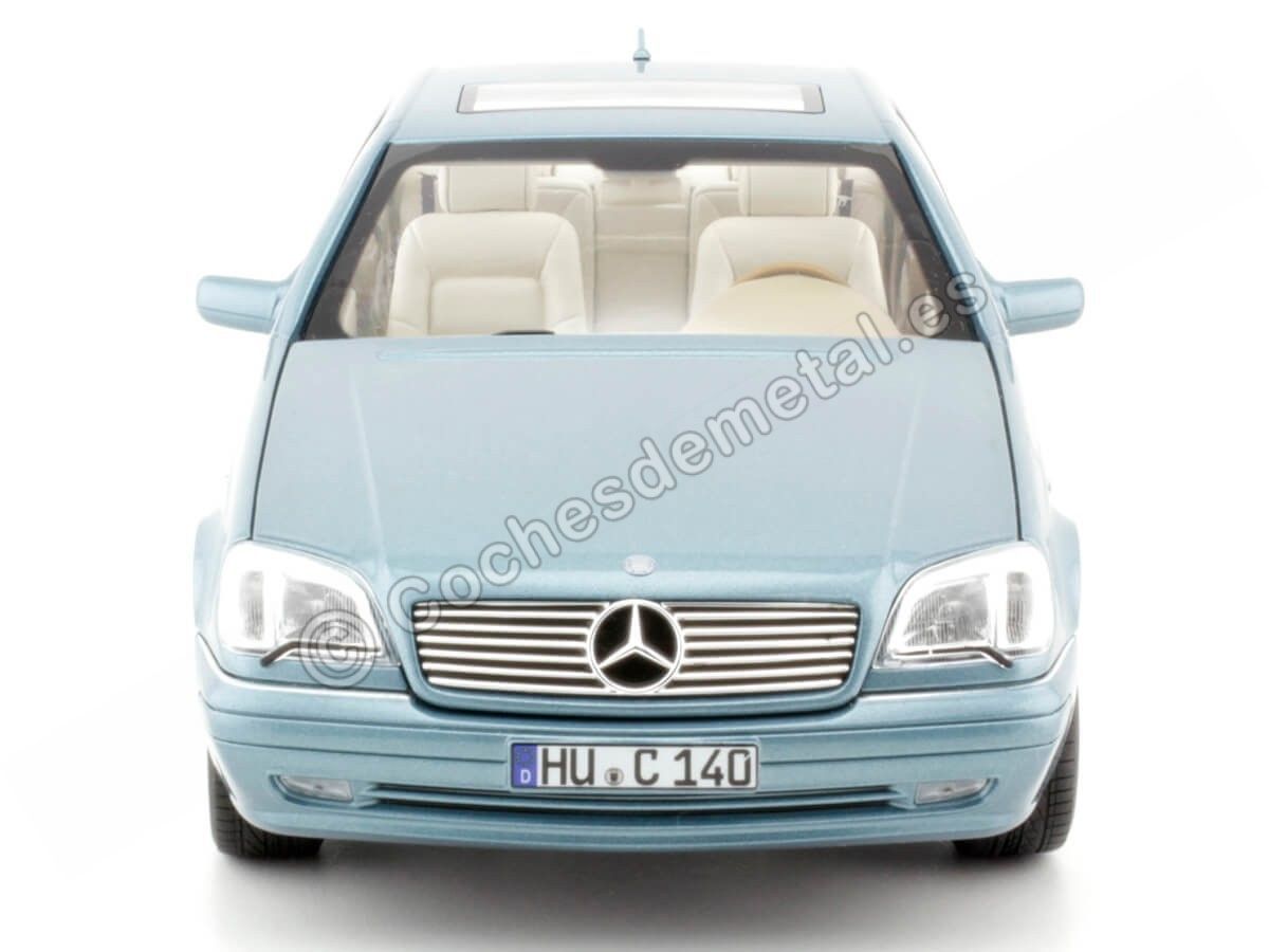 Norev 1:18 Mercedes-Benz CL 600 Coupe (C140) Año de construcción 1996-1998  azul perla metálico B66040652 modelo coche B66040652