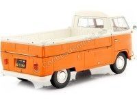 Cochesdemetal.es 1950 Volkswagen VW T1 Pickup "Surfera" Naranja/Blanco 1:18 Solido S1806701