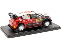 Cochesdemetal.es 2018 Citroen C3 WRC Nº10 Loeb/Elena Ganador Rally Cataluña 1:24 Editorial Salvat RAL03