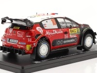 Cochesdemetal.es 2018 Citroen C3 WRC Nº10 Loeb/Elena Ganador Rally Cataluña 1:24 Editorial Salvat RAL03