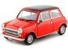 Cochesdemetal.es 1974 Mini Cooper 1300 Rojo/Negro 1:24 Welly 22496