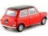 Cochesdemetal.es 1974 Mini Cooper 1300 Rojo/Negro 1:24 Welly 22496