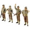 Cochesdemetal.es Figura de Resina "WWII US Policía Militar, Set de 4" 1:18 American Diorama 77414 77415 77416 77417