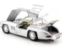 Cochesdemetal.es 1954 Mercedes-Benz 300 SL (W198) "Alas de Gaviota" Gris 1:24 Bburago 22023