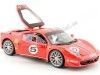 Cochesdemetal.es 2012 Ferrari 458 Challenge Nº5 Rosso Corsa 1:24 Bburago 18-26302