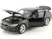 Cochesdemetal.es 2012 BMW Serie 3 (F30) 335i Negro 1:18 Welly 18043