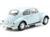 Cochesdemetal.es 1960 Volkswagen VW Escarabajo Azul Claro 1:24 WhiteBox 124055