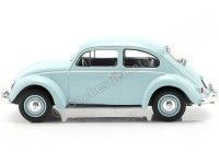 Cochesdemetal.es 1960 Volkswagen VW Escarabajo Azul Claro 1:24 WhiteBox 124055