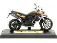 Cochesdemetal.es 2010 BMW F800GS Naranja/Negro 1:18 Motor Max 451