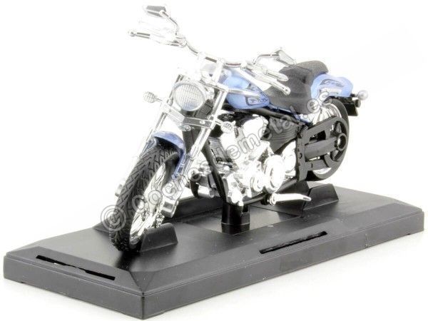 Cochesdemetal.es 2011 Motocicleta Yamaha Raider S Azul 1:18 Motor Max 450