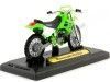 Cochesdemetal.es 2000 Kawasaki KDX220 Verde 1:18 Motor Max 435