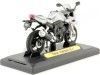 Cochesdemetal.es 2006 Yamaha FZ-1 Plateado/Negro 1:18 Motor Max 444