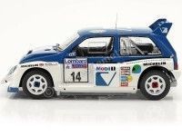 Cochesdemetal.es 1986 MG Metro 6R4 Nº14 Llewellin/Short RAC Rallye Lombard 1:18 IXO Models 18RMC068C