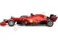 Cochesdemetal.es 2021 Scuderia Ferrari F1 SF21 Nº55 Carlos Sainz Rojo Scuderia 1:18 Bburago 16809S