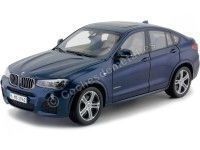 Cochesdemetal.es 2014 BMW X4 F26 xDrive 35d Azul Metalizado 1:18 Paragon Models 97092