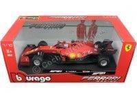 Cochesdemetal.es 2021 Scuderia Ferrari F1 SF21 Nº16 Charles Leclerc Rojo Scuderia 1:18 Bburago 16809L