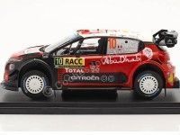 Cochesdemetal.es 2018 Citroen C3 WRC Nº10 Loeb/Elena Ganador Rally Cataluña + Remolque 1:24 Editorial Salvat RAL03 76001